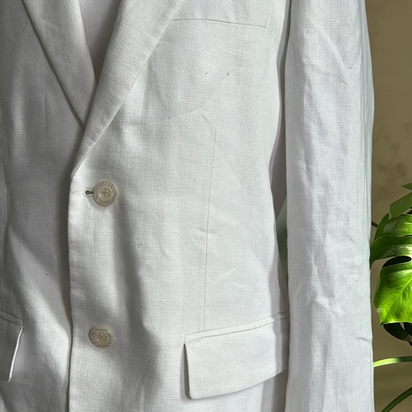 Men’s Linen Suit Jacket - Picture 2 of 5